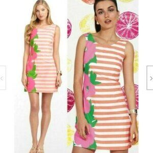 Lilly Pulitzer Delia Dress Sunrise Wild Flowers